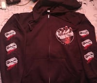 Image 2 of Judas Priest British Steel Zip-Up HOODIE