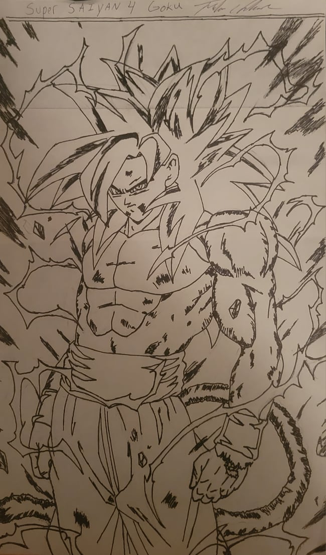DRAGONBALL GT - SUPER SAYAIN 4 GOKU