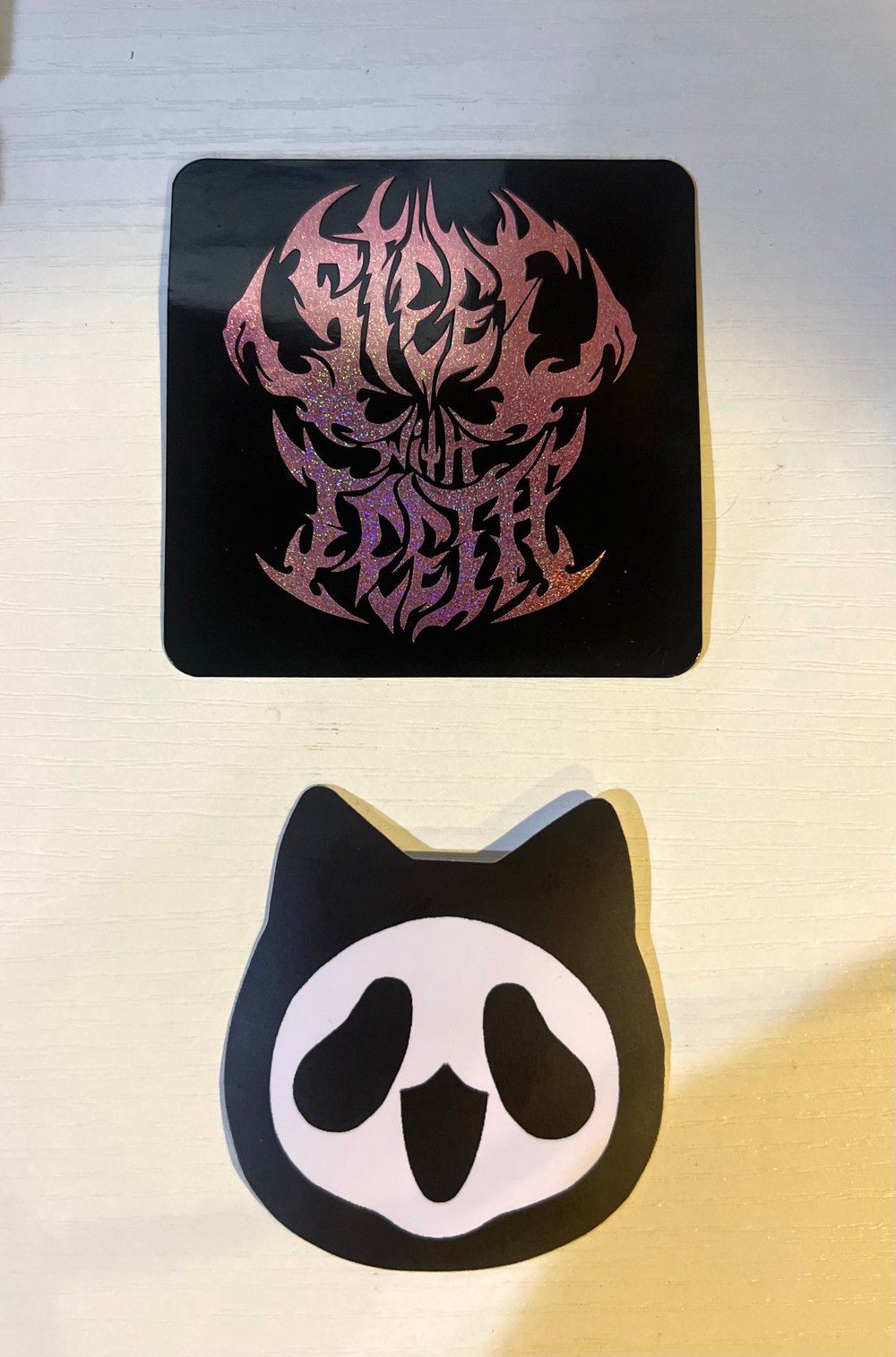 Image of Ghostface Cat Keychain