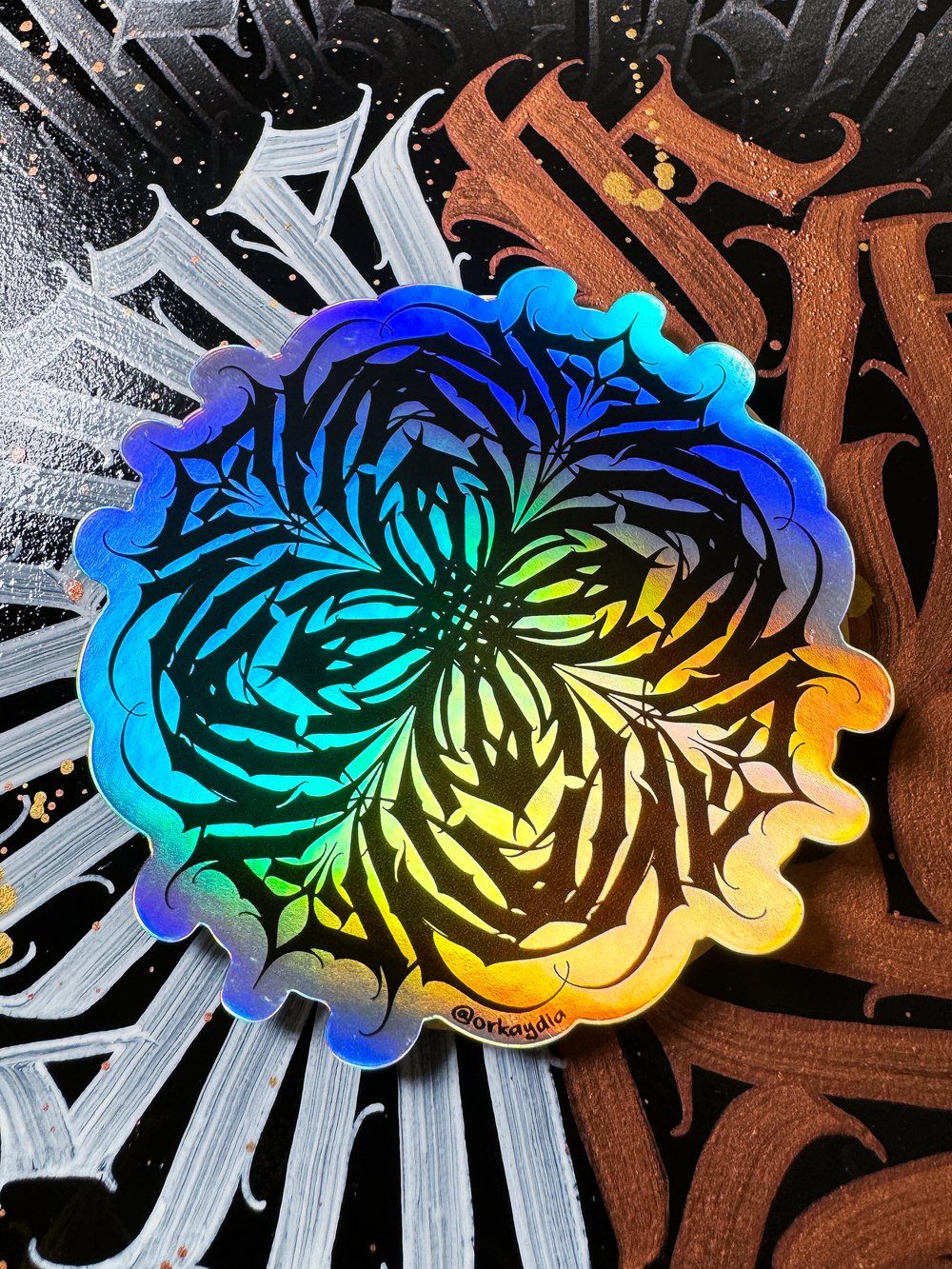 Holographic Circle Sticker