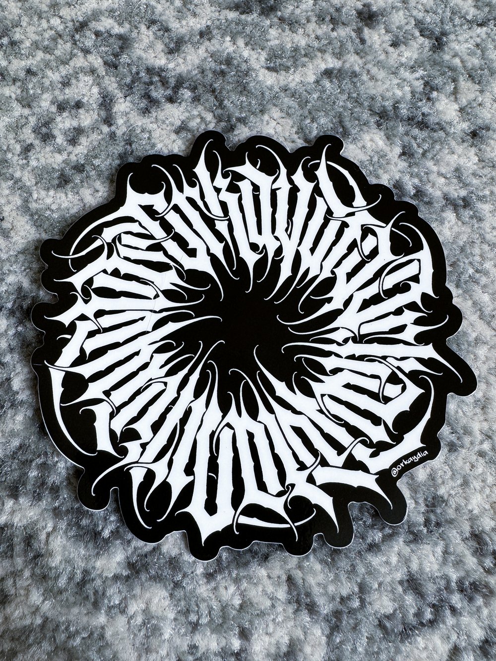 {Orkaydia} Sticker