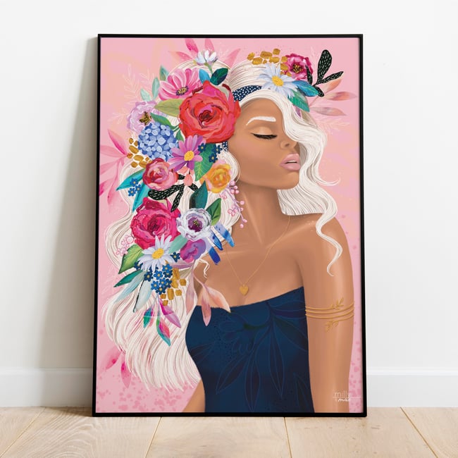 LILAH - ART PRINT