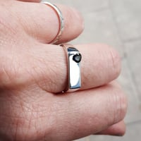 Image 3 of Sapphire Signet Ring