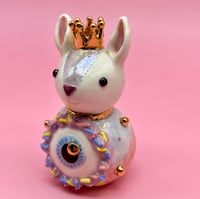 Image 2 of Eyeball with bunny vase 