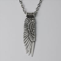 Image 4 of COURAGE ~ WING AND A PRAYER PENDANT