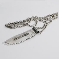 Image 2 of COURAGE ~ WING AND A PRAYER PENDANT