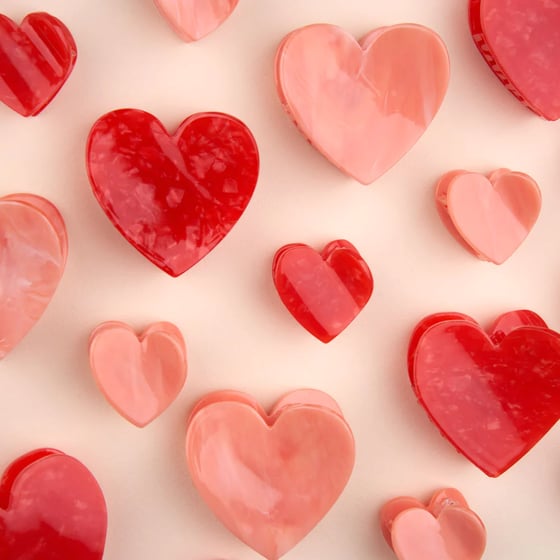 Image of Pinza Corazón rosa