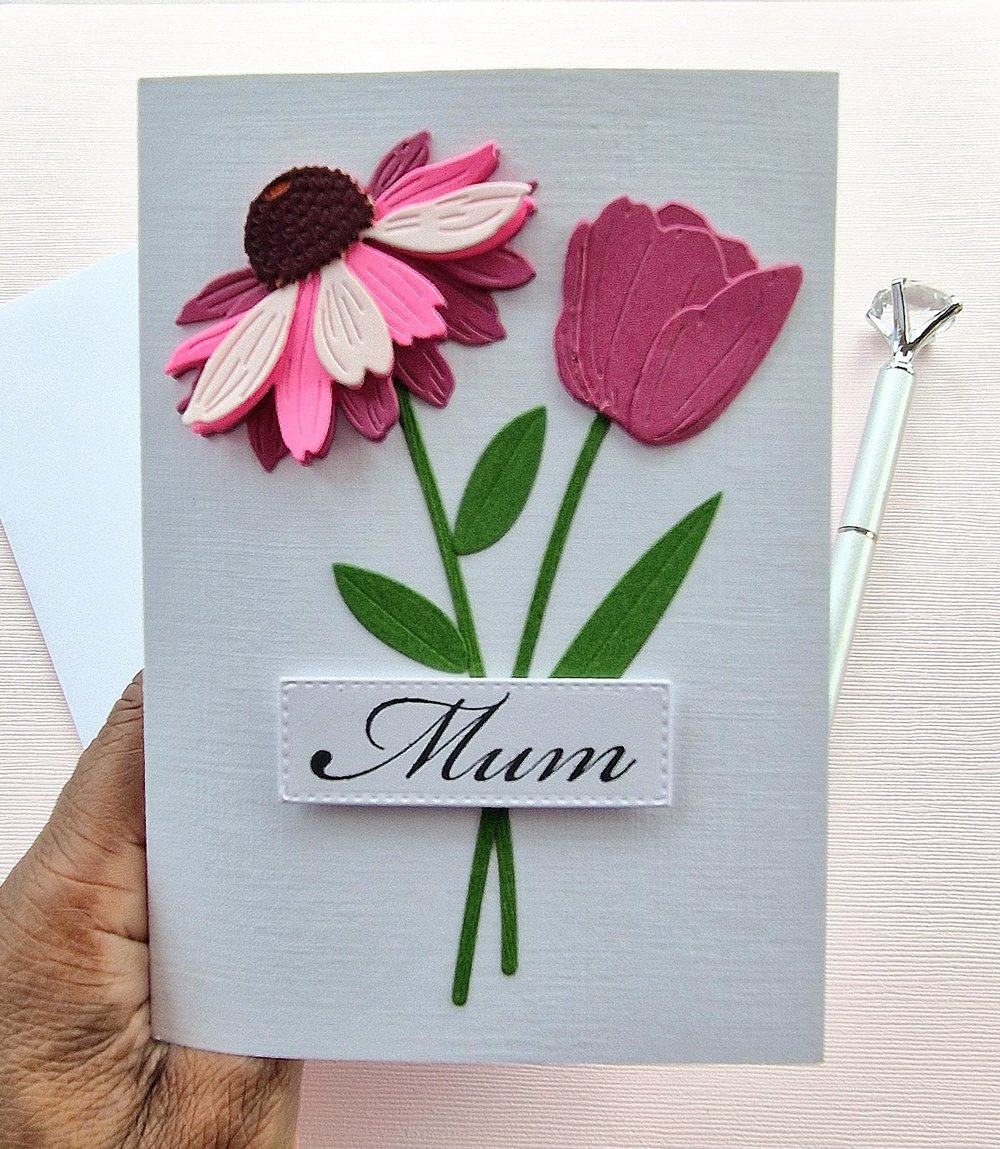Image of Pink Flowers For Mum