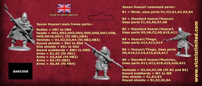 Huscarls: Late Saxons/Anglo Danes (VXDA003)
