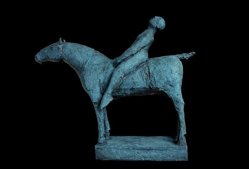 Image of CHRISTY KEENEY 'RIDER' - CERAMIC SCULPTURE