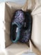 Image of MOTTLED GREEN felted wool slippers UNISEX EU39