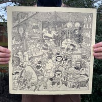 Image 5 of TAVERN BRAWL//TROUBLE BREWING AT THE OTTERS POCKET SCREENPRINT
