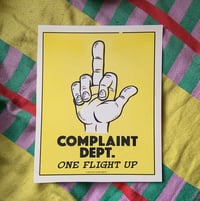 Complaint Dept. Print