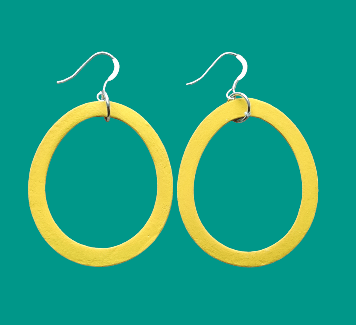 Image of Yellow Drop Earrings