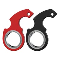 Spinning ring keychain