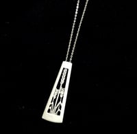 Image 1 of Mid Century Modern Grasses or Corn Pendant