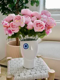 Image 2 of Santorini Eye Vase