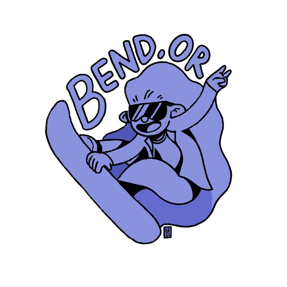 BOARD BEND STICKER