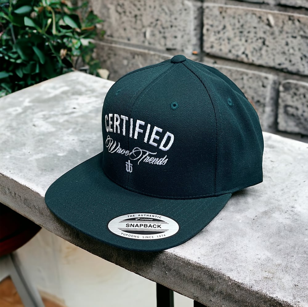 Image of CERTIFIED FLAT PEAK CAP