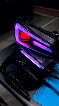 Image 3 of 18+ WRX Spyder Auto RGB Flowing Headlights & Bezel Kit