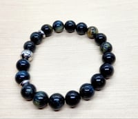 Image 2 of Dark Blue Black Tiger Eye 
