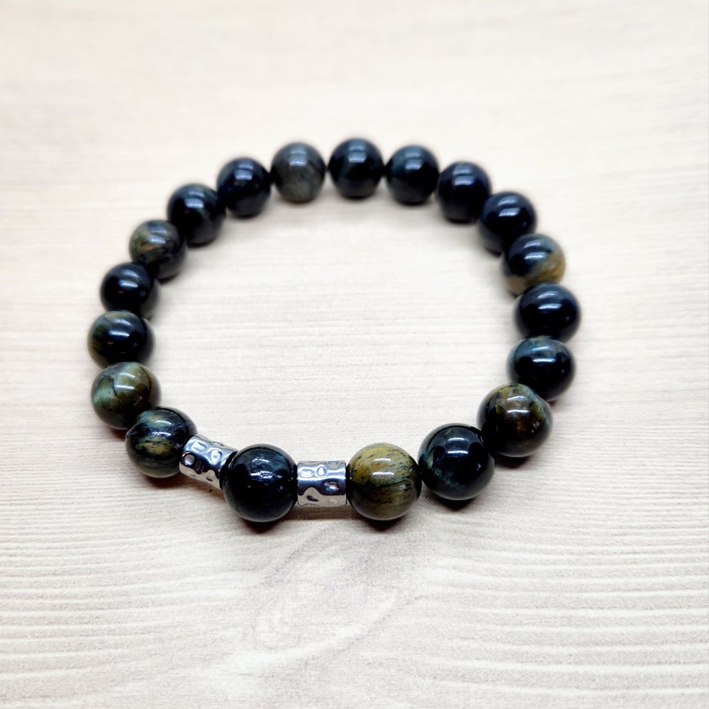 Image of Dark Blue Black Tiger Eye2