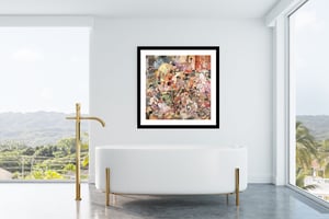 Image of Cecily Brown - Carnival and Lent, Fine Art Giclee Print, Square Poster
