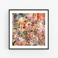 Image 1 of Cecily Brown - Carnival and Lent, Fine Art Giclee Print, Square Poster