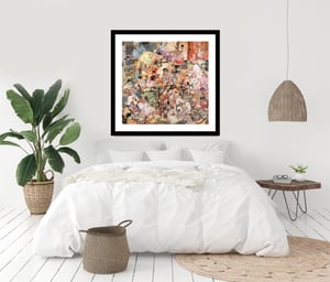 Image of Cecily Brown - Carnival and Lent, Fine Art Giclee Print, Square Poster