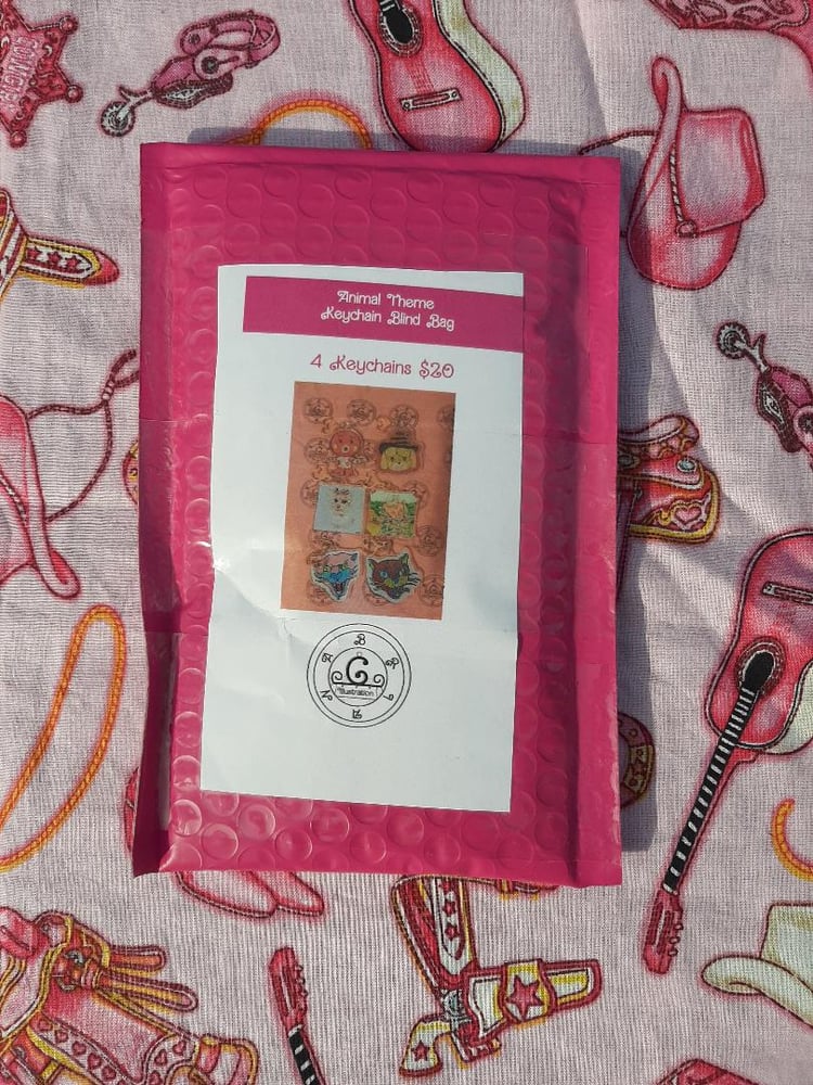 Image of Animal themed Keychain Blind Bags