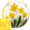Spring daffodil wall hanging 