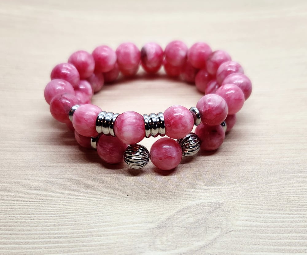 Image of Pink Persian Jade Stack