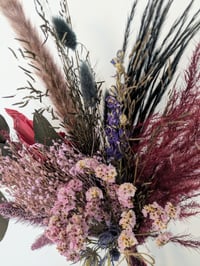 Image 3 of Purple Rain Small Dried Flower Bouquet