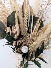 Image 2 of  Golden Green Small Dried Flower Bouquet