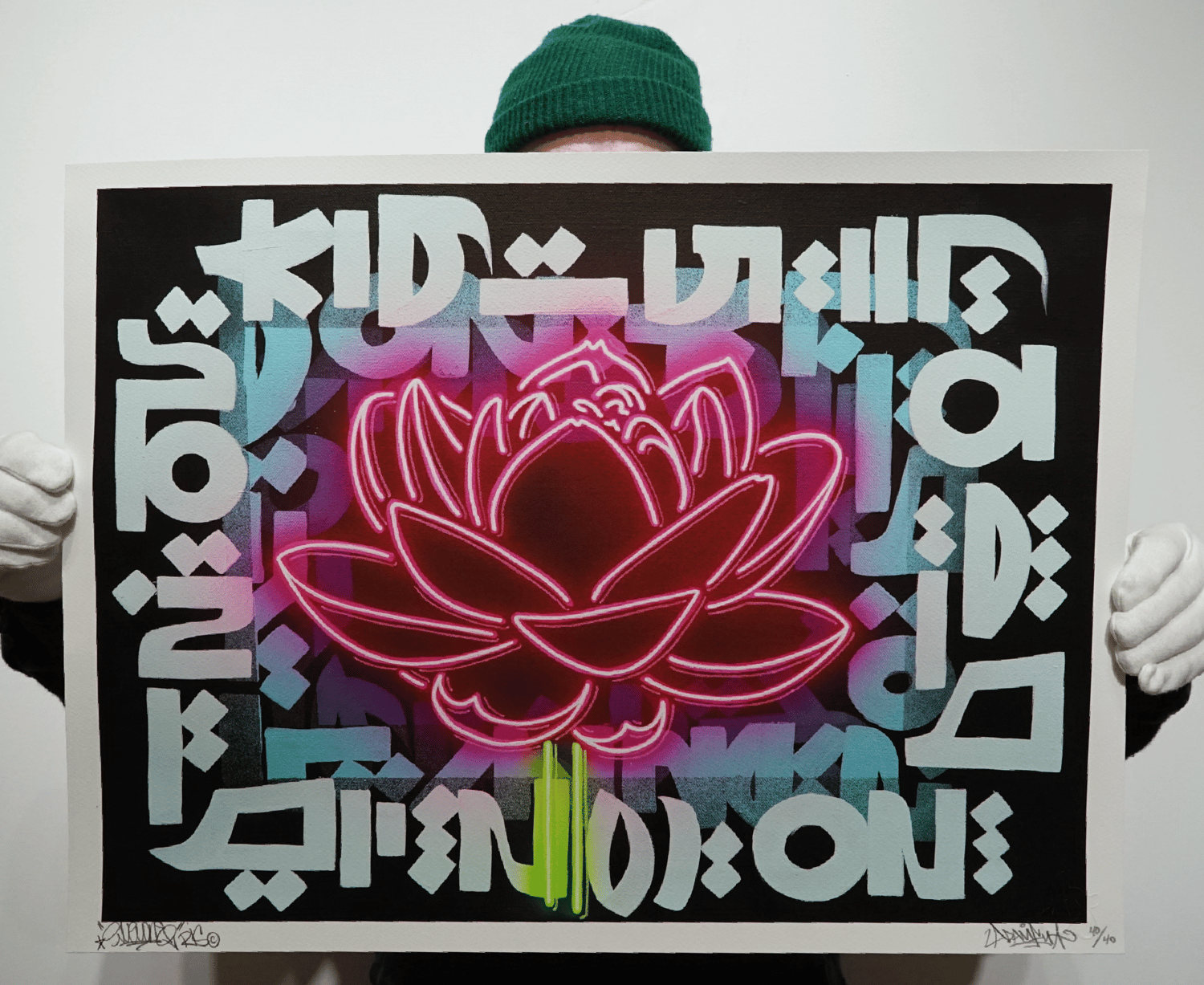 Image of Lotus Print collab with Duel RIS