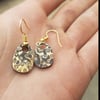 Custom Damascus earrings