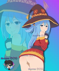 Image 1 of Megumin-Aqua Kisscut