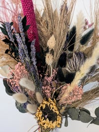 Image 3 of Late Summer Large Dried Flower Bouquet