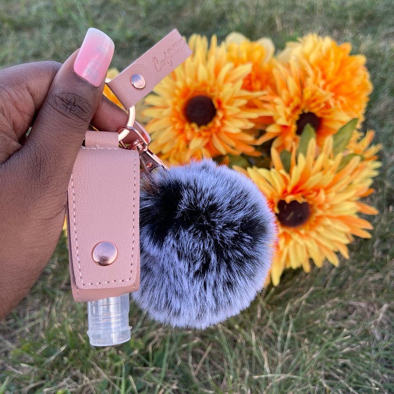 Sanitizer Keychain (Nude)
