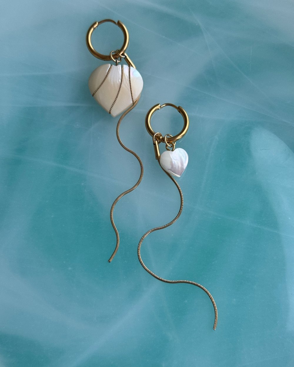 Image of PURE AT HEART EARRINGS 