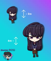 Chibi Komi San Kisscut