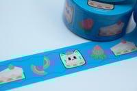 Image 2 of Strawberry Cat Cake Washi