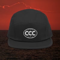 Image 1 of Coral City Camera Globe Hat (Black)