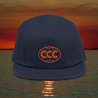 Image 1 of Coral City Camera Globe Hat (Navy Blue)