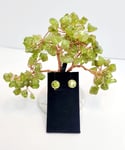 Peridot Earring Studs