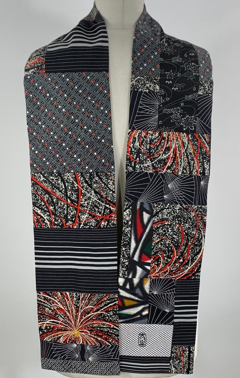 Image of Black and White Festival Scarf