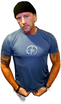 Image 4 of Gray JH Brand 100% Polyester Mens and Womens Designer Tee Shirt