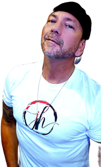 Image 4 of White JH Brand 100% Polyester Mens and Womens Designer Tee Shirt