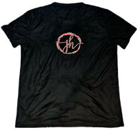 Image 3 of Black JH Brand 100 % Polyester Mens and Womens Designer Tee Shirt
