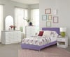 Purple and white set
